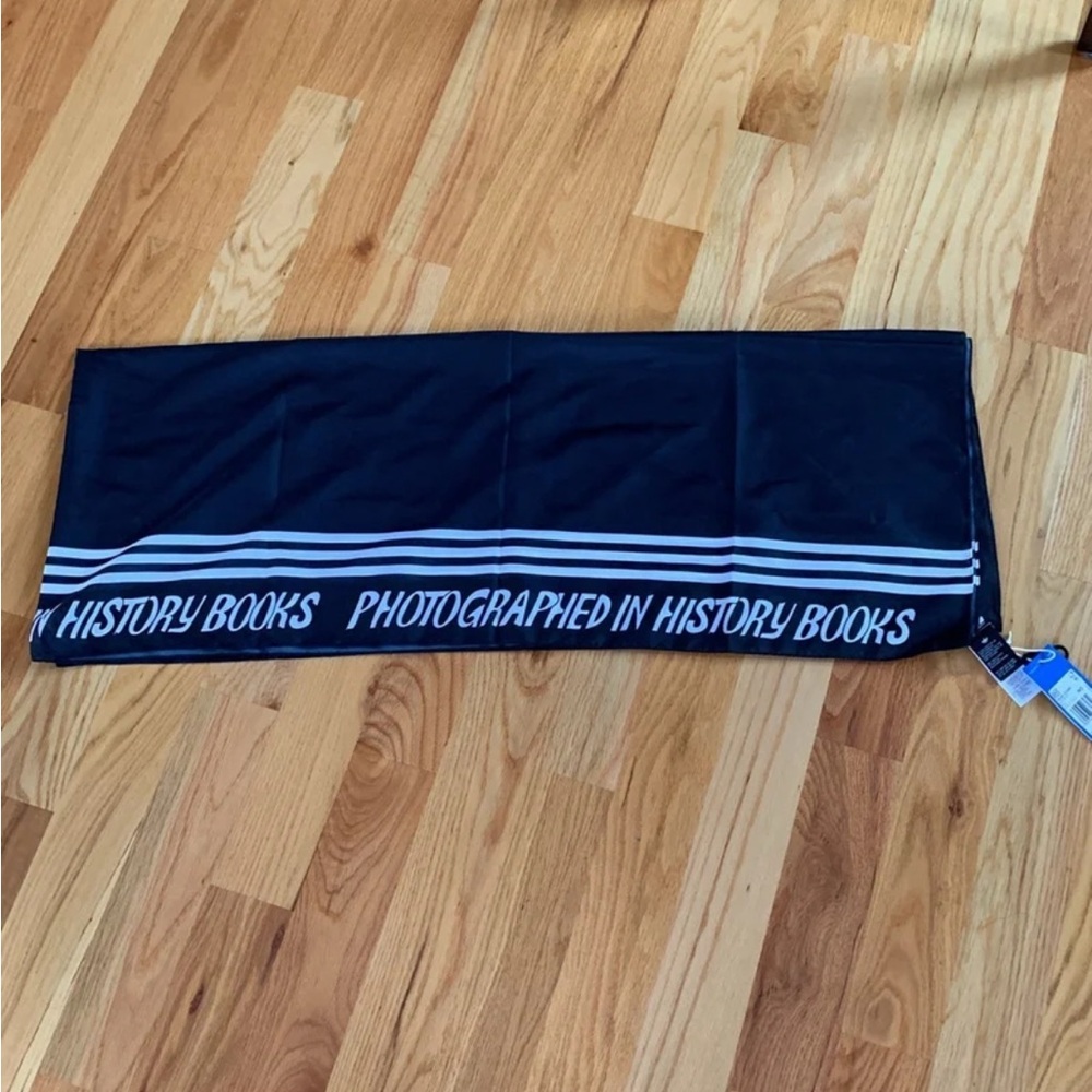 Adidas Original Head Scarf HT3757 Naomi Otsu history books gray black satin RARE